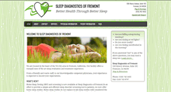 Desktop Screenshot of fremontsleep.com